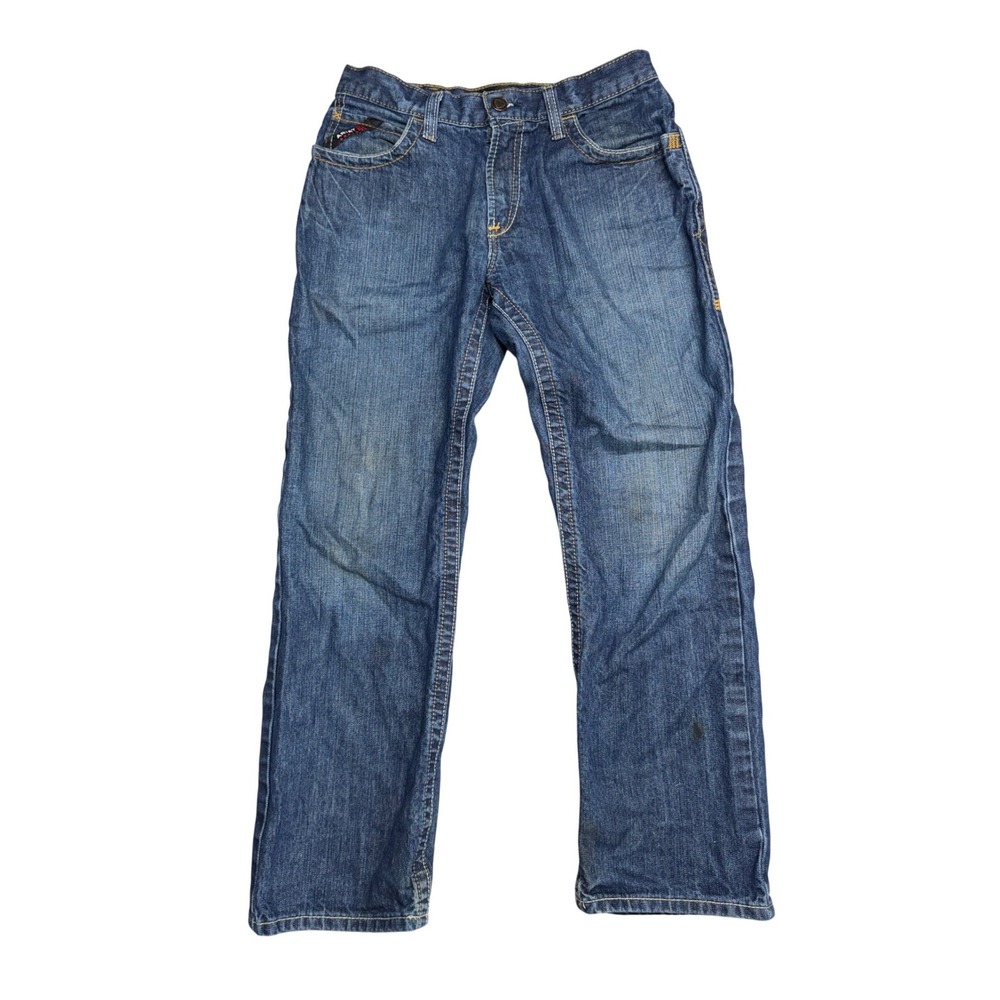 Ariat FR M4 Relaxed Boot Jeans Mens 30x30 Blue Flame Resistant CAT 2